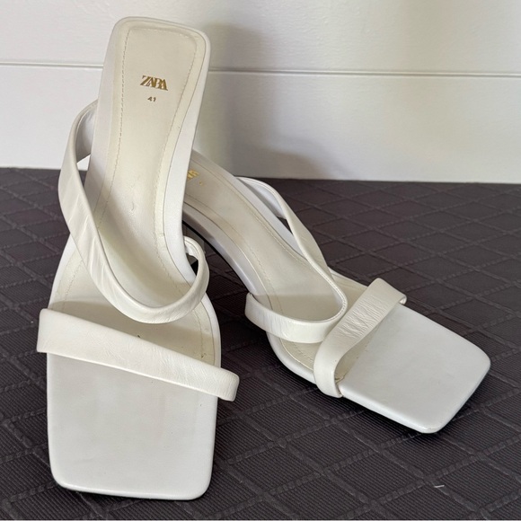 Zara Shoes - Zara Women's Elegant White Heels, Women’s 41